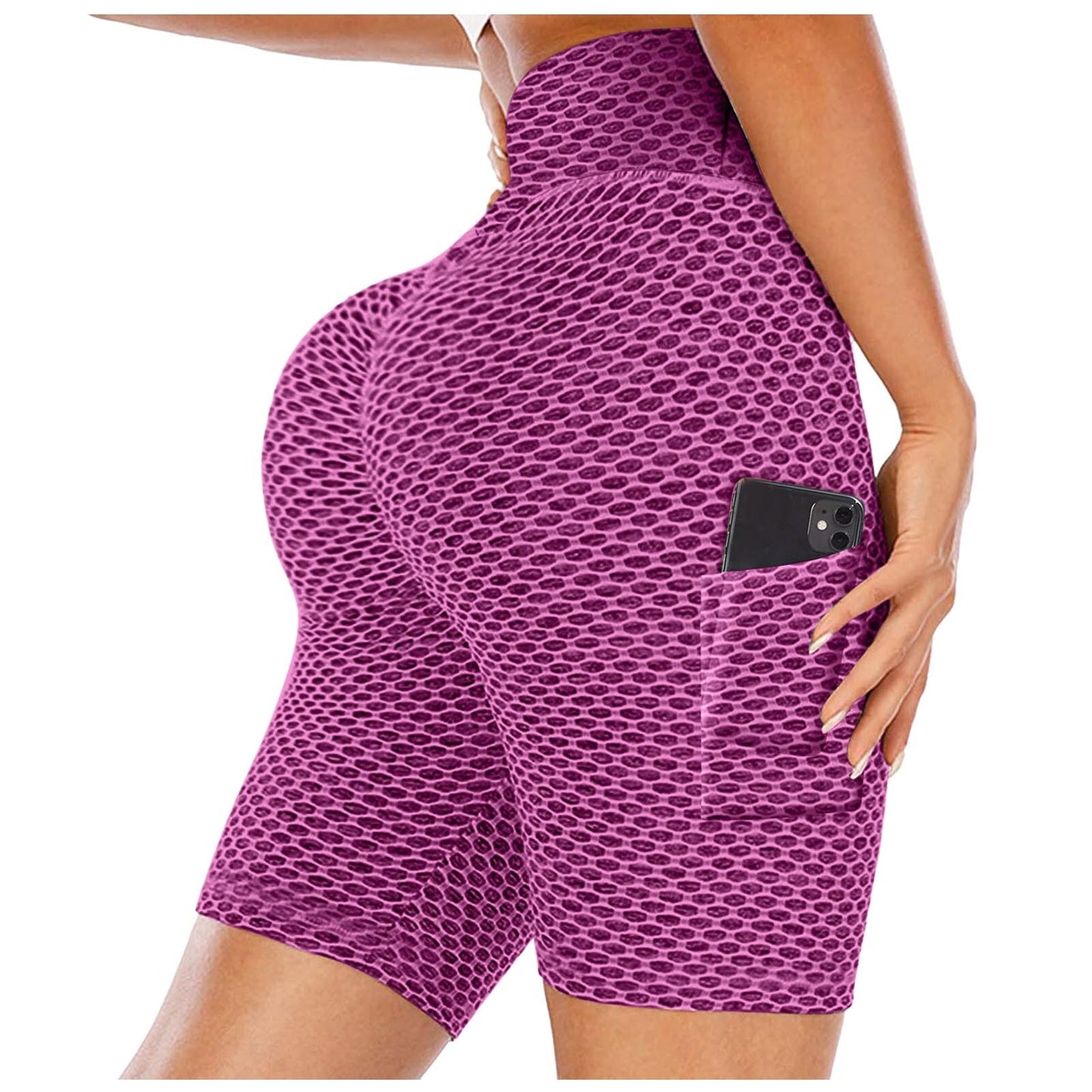 Seamless Sports Shorts For Women Hip Push Up Short Leggings High Waist Gym Yoga Shorts Tummy Control Shorts Lose Weight