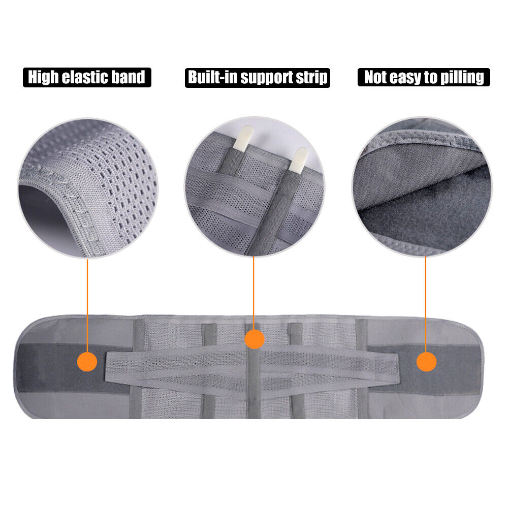 Waist Trainer Men Back Support Belt