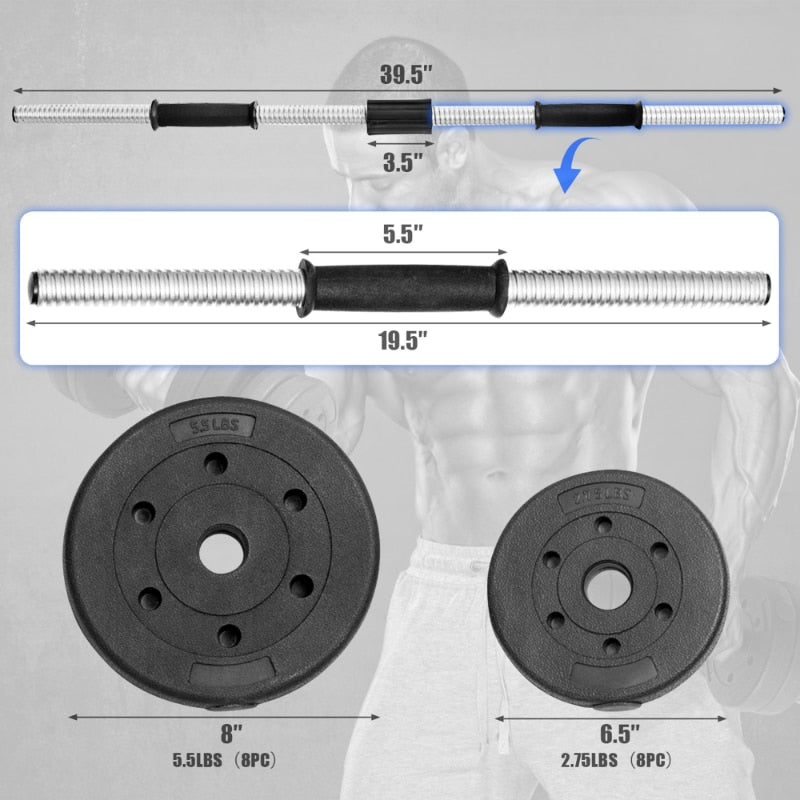 Adjustable Dumbbell Strength Training Set