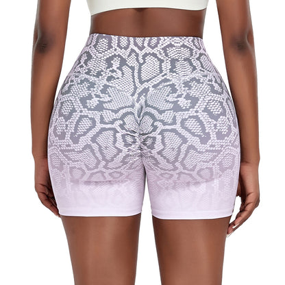 Summer Women Casual Yoga Shorts High Waist Energy Body Fitness Clothing Gym Shorts Sports Running Elastic Skinny Beach Short Hot