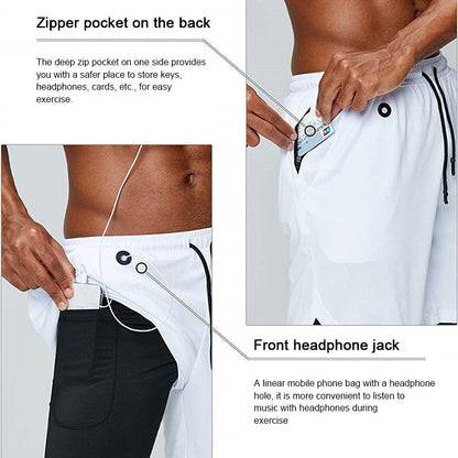 Running Shorts Men Fitness