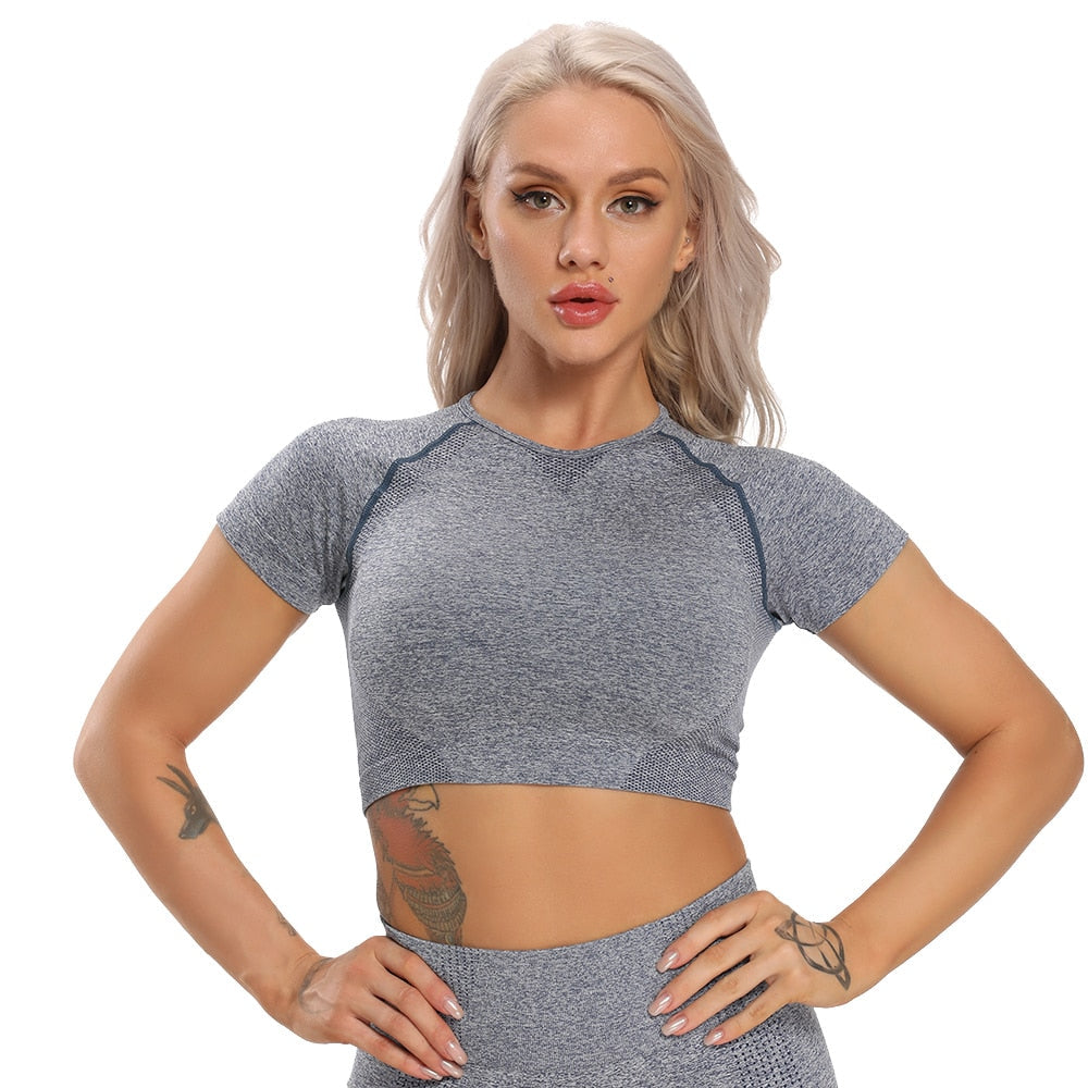 Seamless Long Sleeve Yoga Top