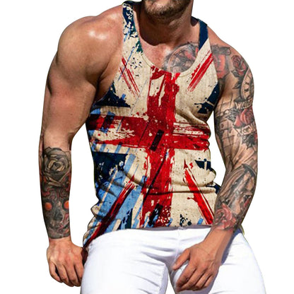 Ribbed Tank Top Men