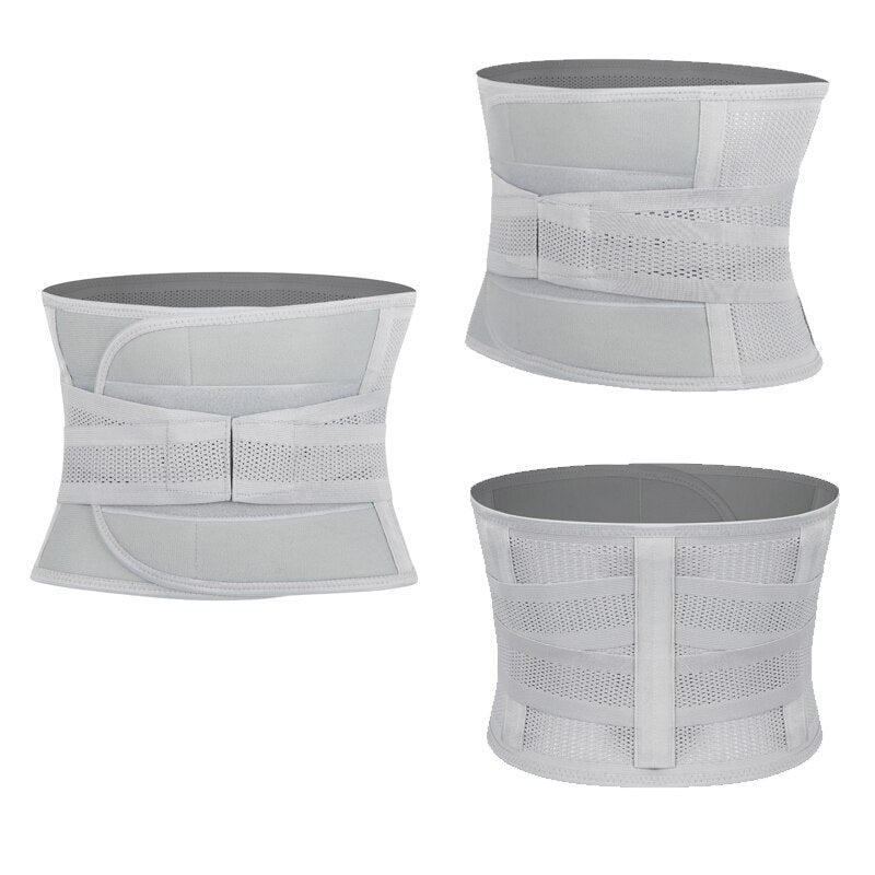 Waist Trainer Men Back Support Belt