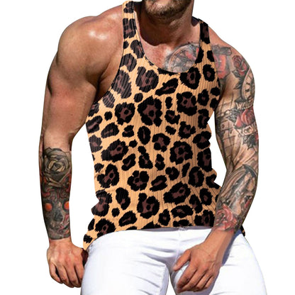 Ribbed Tank Top Men